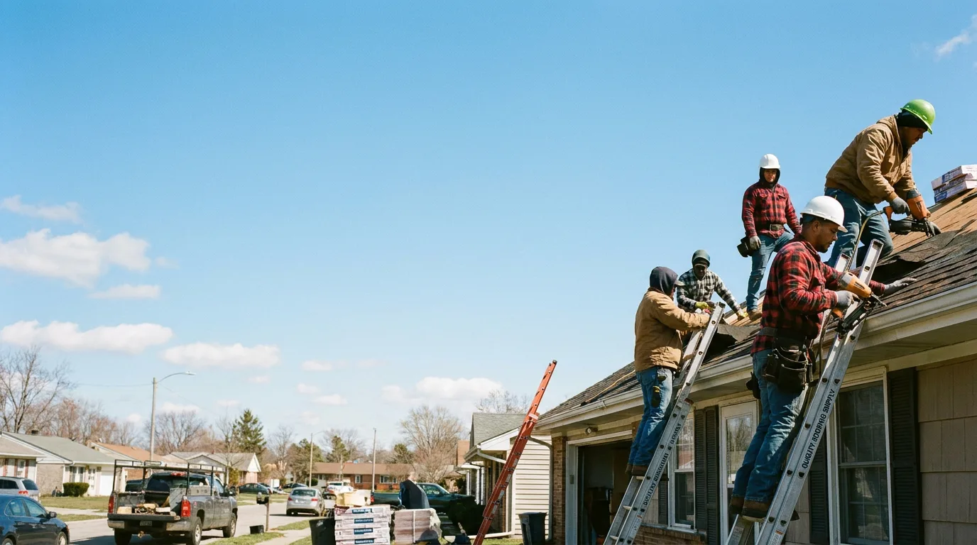 Roofing in Lewis, IN near me